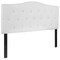 Flash Furniture Full Cambridge, Headboard, White Fabric HG-HB1708-F-W-GG - alternate 2